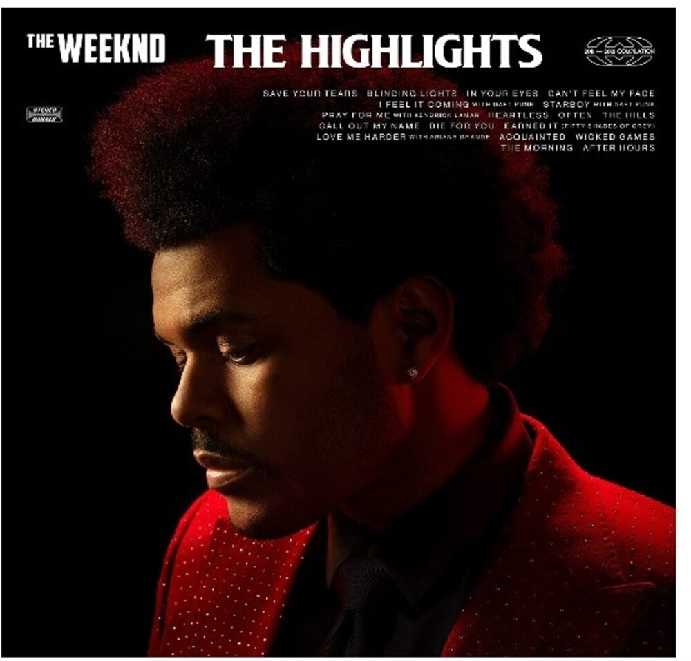 the album cover for The Weeknd - The Highlights