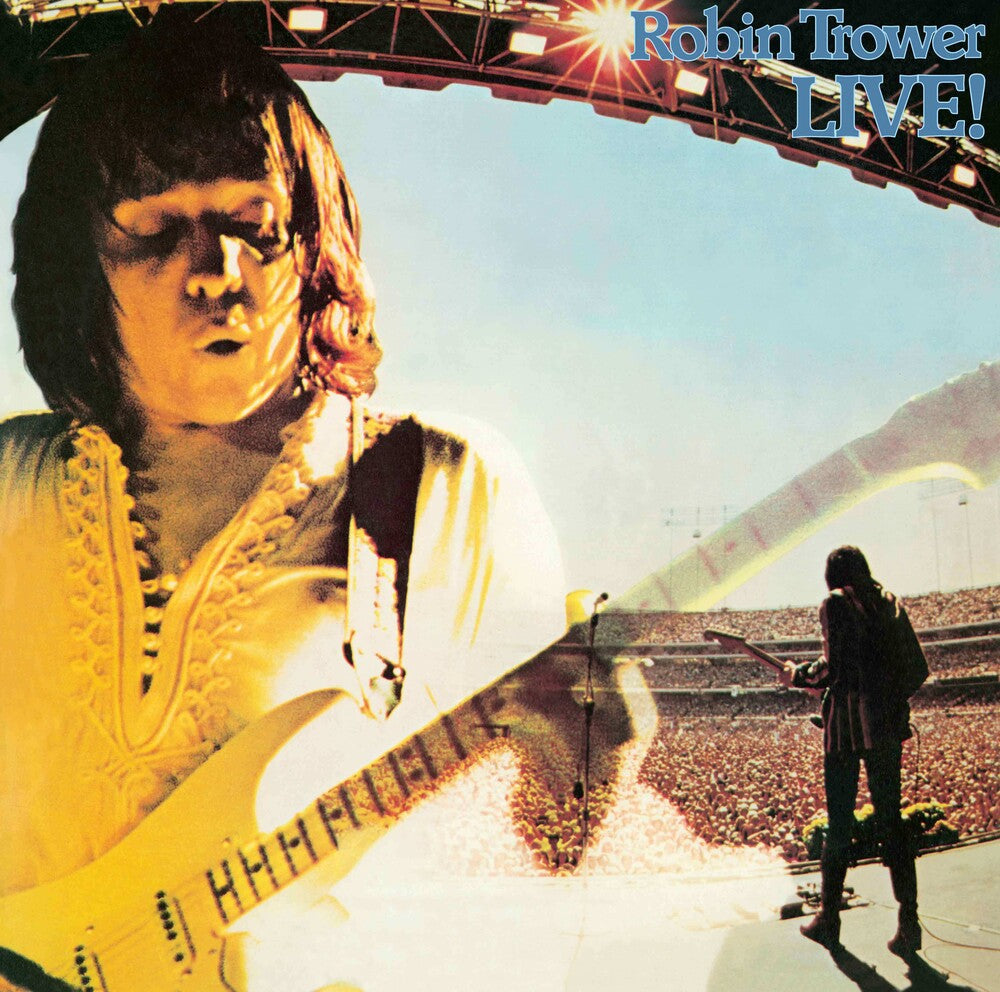 the album cover for Robin Trower - Robin Trower Live 50th Anniversary Edition