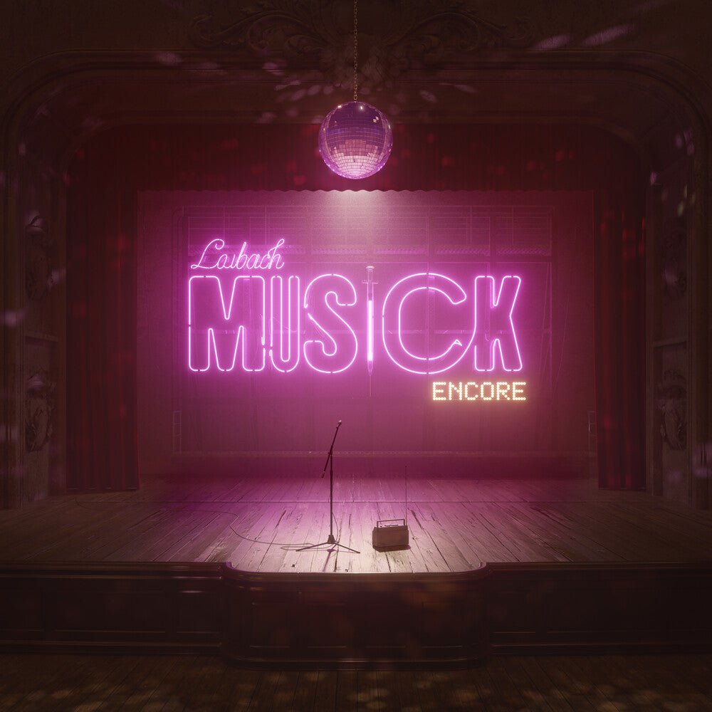 the album cover for Laibach - Musick : Encore