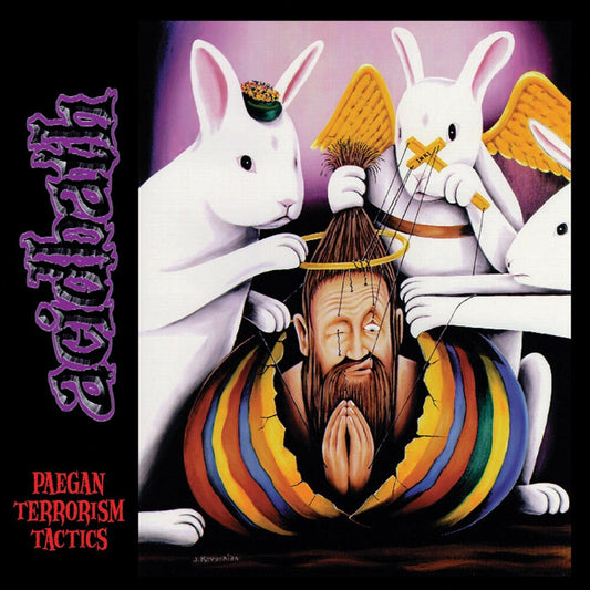 the album cover for Acid Bath - Paegan Terrorism Tactics