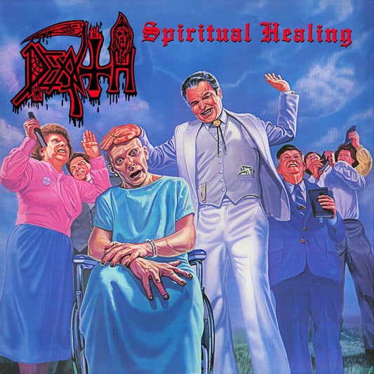 the album cover for Death - Spiritual Healing