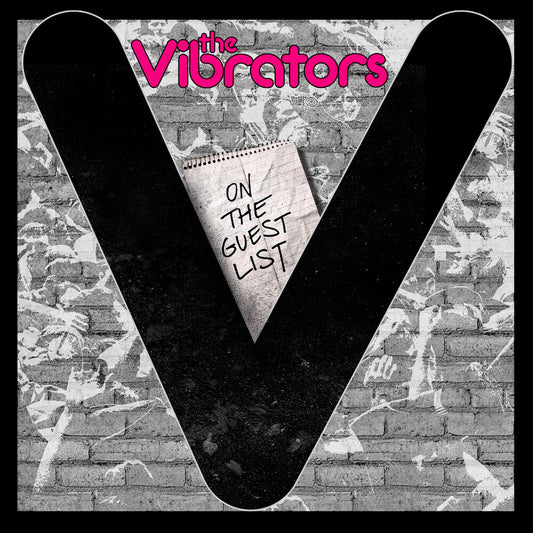 the album cover for Vibrators - On the Guest List