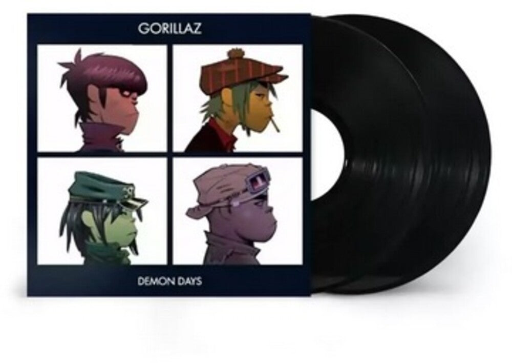the album cover for Gorillaz - Demon Days