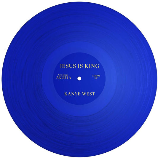 the album cover for Kanye West - JESUS IS KING [LP]