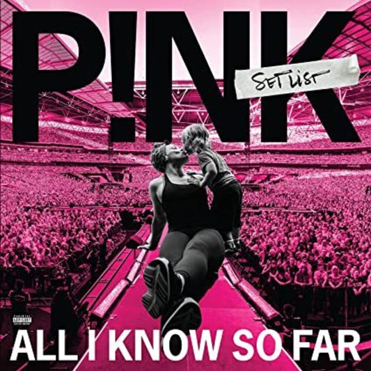 the album cover for P!NK - All I Know So Far: Setlist [2LP]
