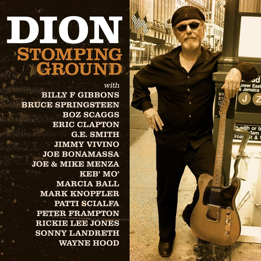 the album cover for Dion - Stomping Ground