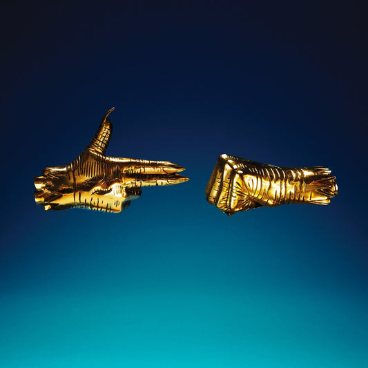 the album cover for Run The Jewels - Run The Jewels 3 [Opaque Gold 2LP]