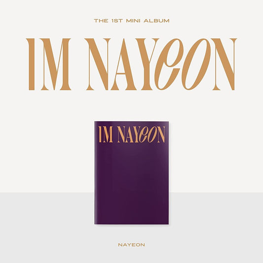 the album cover for NAYEON (TWICE) - IM NAYEON [I’M ver.]