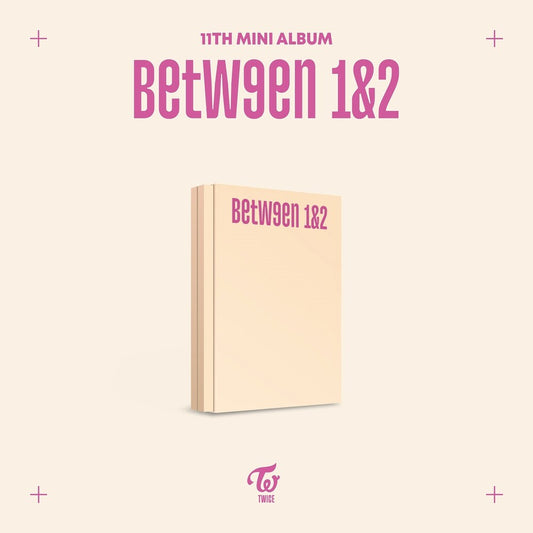 the album cover for TWICE - BETWEEN 1&2 [Archive ver.]