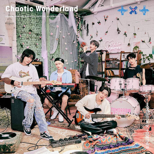the album cover for TOMORROW X TOGETHER - Chaotic Wonderland [Limited Edition B]