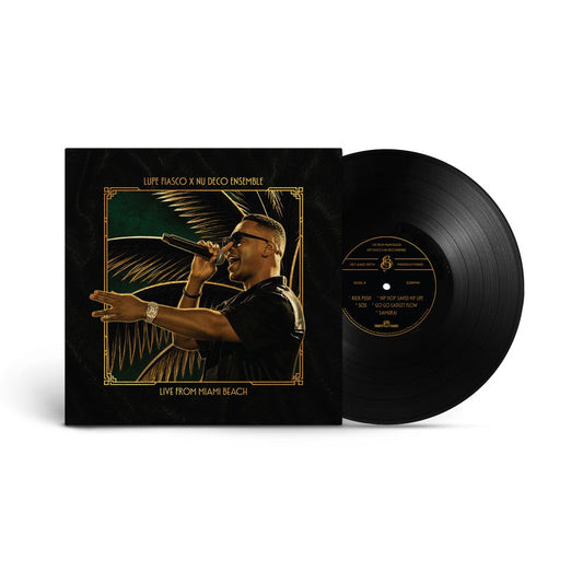 the album cover for Lupe Fiasco - Lupe Fiasco x Nu Deco Ensemble (Live from Miami Beach)