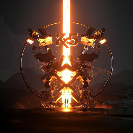 the album cover for Kx5 - Kx5 [LP]