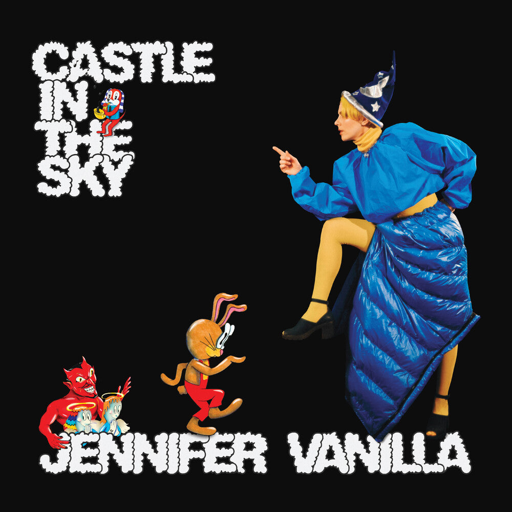 the album cover for Jennifer Vanilla - Castle In The Sky [Sky Blue LP]