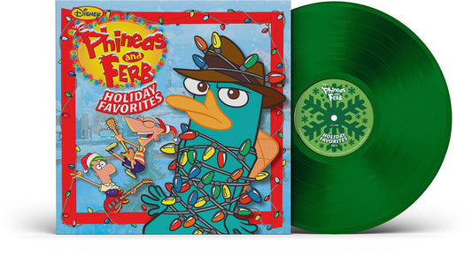 the album cover for Phineas And Ferb: Holiday Favorites / Various - Phineas And Ferb: Holiday Favorites / Various