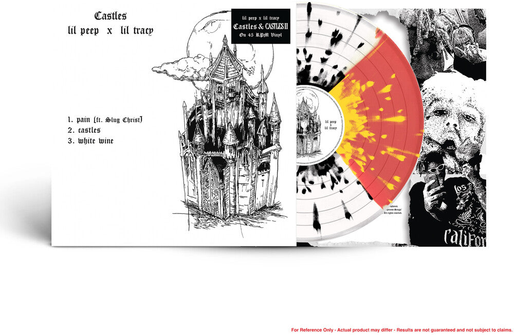 the album cover for Lil Peep &amp; Lil Tracy - Castles I & II