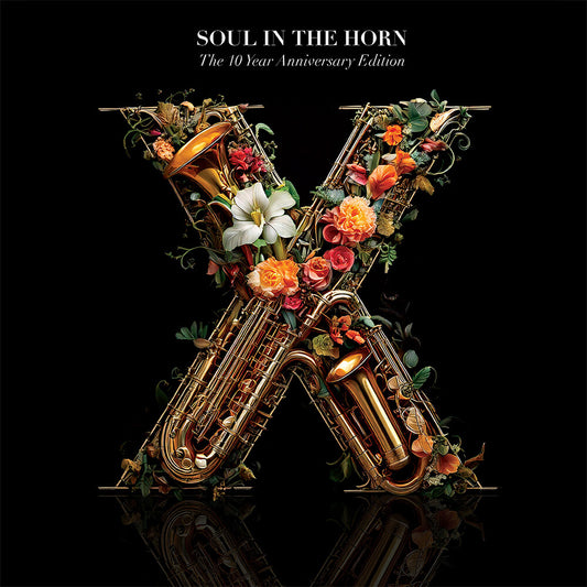 the album cover for Soul In The Horn - The 10 Year Anniversary Deluxe Edition