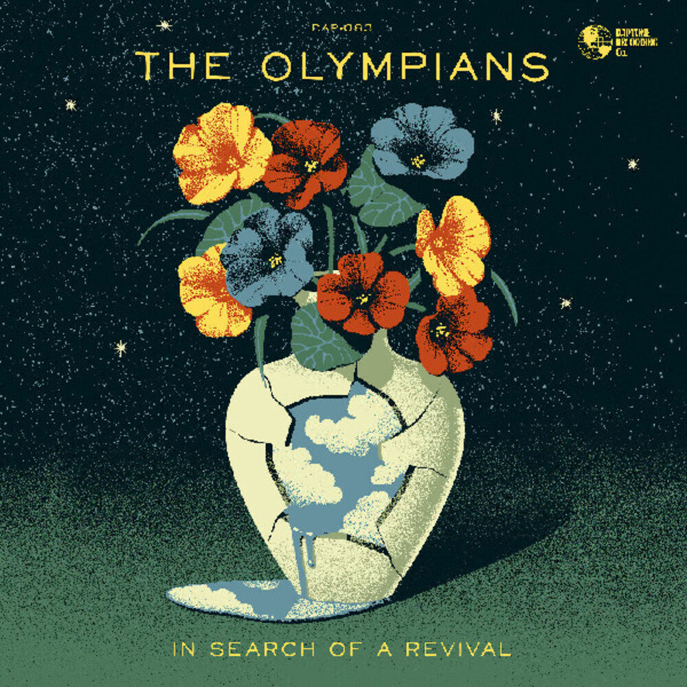 the album cover for Olympians - In Search Of A Revival