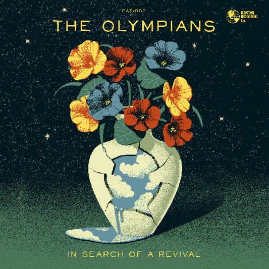the album cover for Olympians - In Search Of A Revival