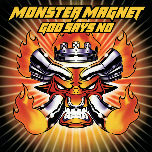 the album cover for Monster Magnet - God Says No [Reissue]