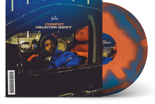 the album cover for Curren$y - Collection Agency [Blue/Orange]
