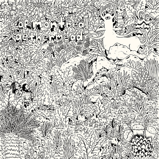 the album cover for Of Montreal - Aethermead [Clear Vinyl]