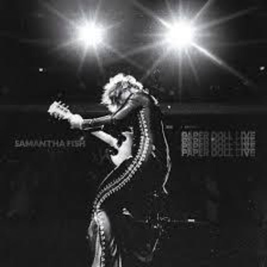 the album cover for Samantha Fish - Paper Doll Live