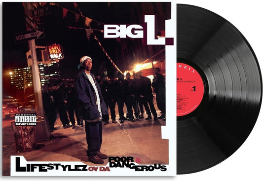 the album cover for Big L - Lifestylez Ov Da Poor & Dangerous