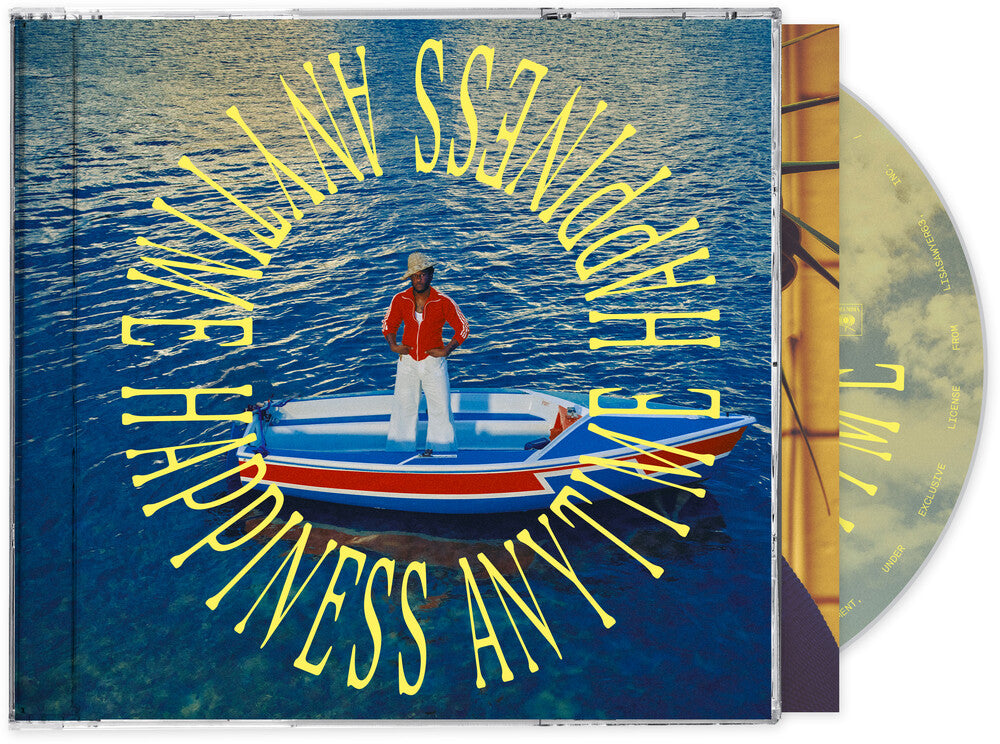 the album cover for Leon Bridges - Happiness Anytime