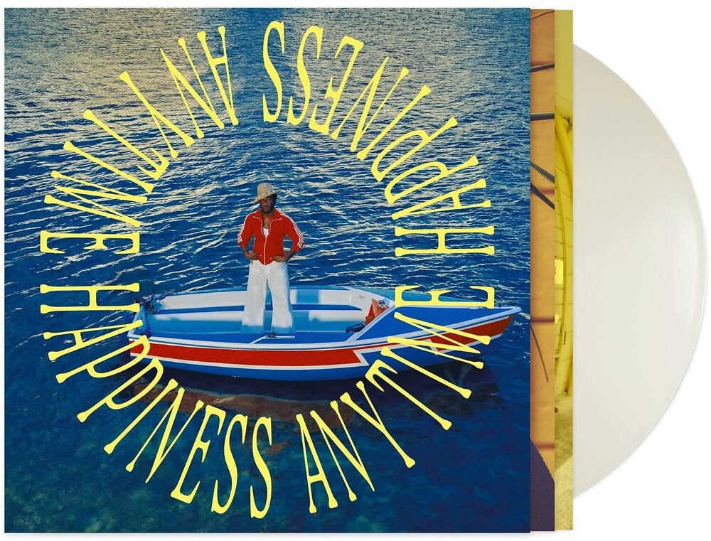 the album cover for Leon Bridges - Happiness Anytime [White Sand]