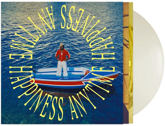 the album cover for Leon Bridges - Happiness Anytime [White Sand]