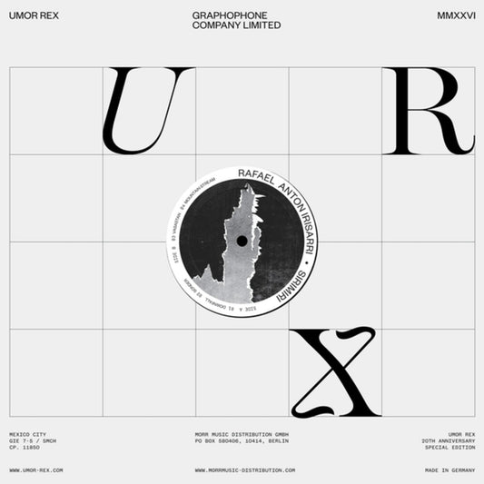 the album cover for Rafael Irisarri  Anton - Sirimiri
